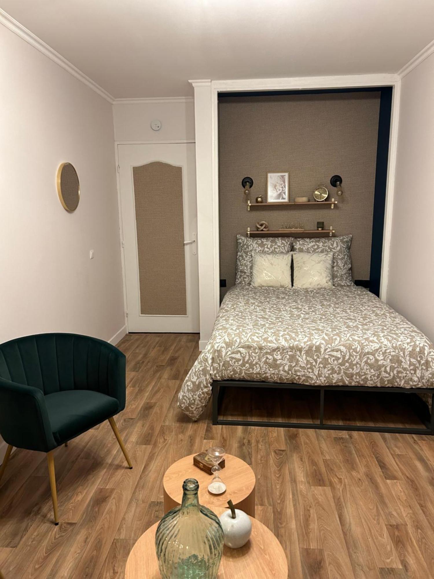 La Suite Emeraude, Studio Chic, Acces Direct Plage Cabourg Eksteriør bilde