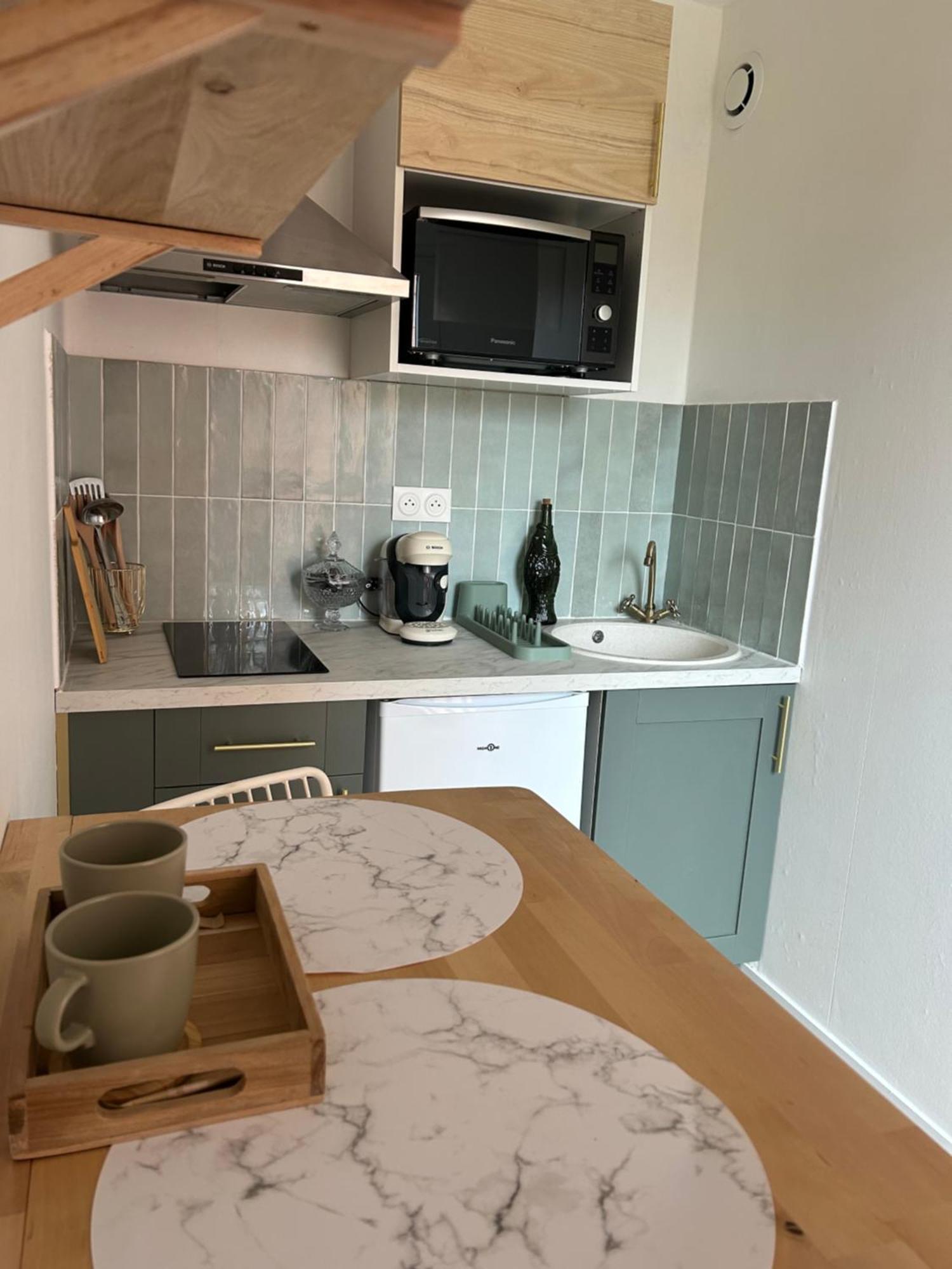 La Suite Emeraude, Studio Chic, Acces Direct Plage Cabourg Eksteriør bilde